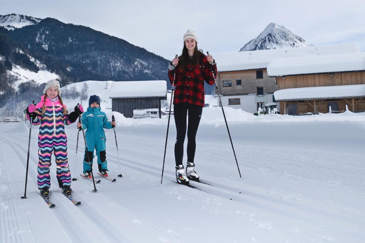 Haus Bergquell Apartman Au (Vorarlberg) Kültér fotó