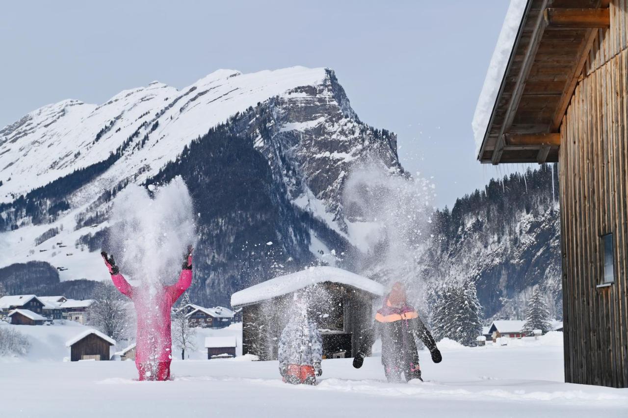 Haus Bergquell Apartman Au (Vorarlberg) Kültér fotó